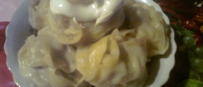 Манты из баранины