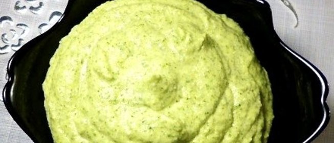 Соус из брокколи для рыбы
