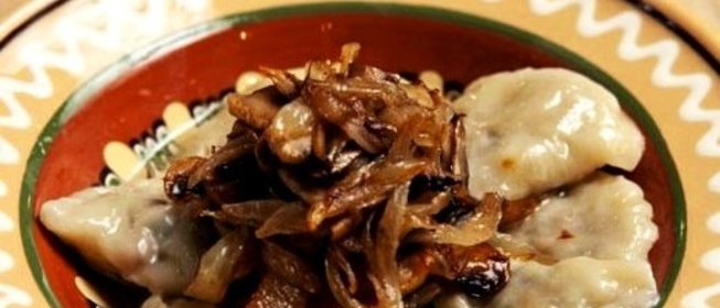 Вареники с фасолью