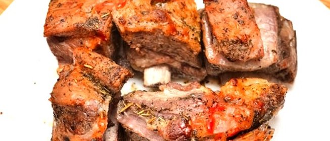 Говядина на кости