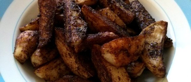Запеченый картофель со специями