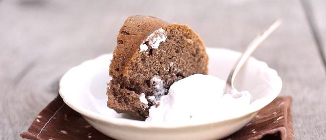 Кекс с красным вином