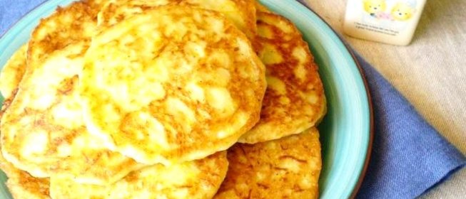 Кабачковые оладьи на кефире