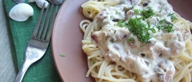 Морской коктейль со сливками