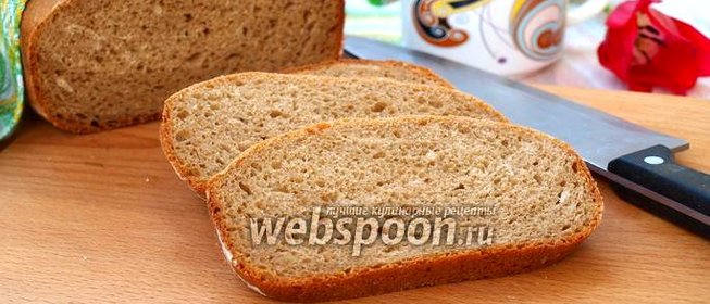 Ржаной хлеб с кофейным ароматом в хлебопечке
