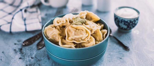 Пельмени с индейкой