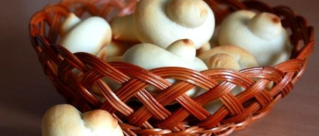 Печенье Жаворонки из постного теста