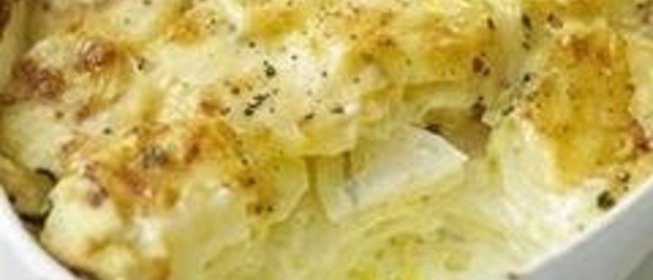 Картофельная запеканка с сыром