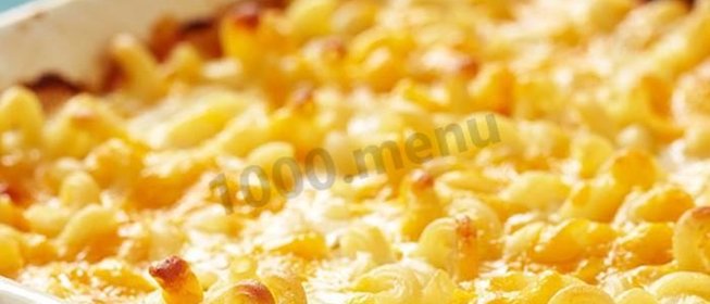 Запеканка из макарон с яйцом в духовке