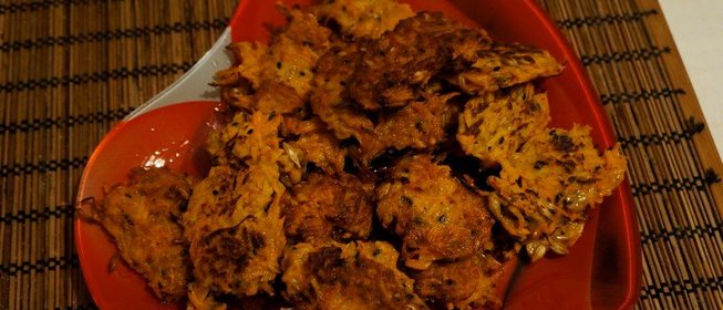 Морковные драники