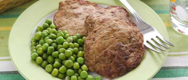 Печеночные оладьи с хлебом