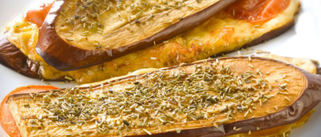 Горячая закуска из баклажанов