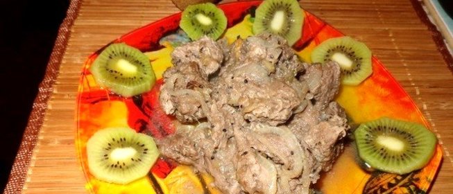 Говядина с киви
