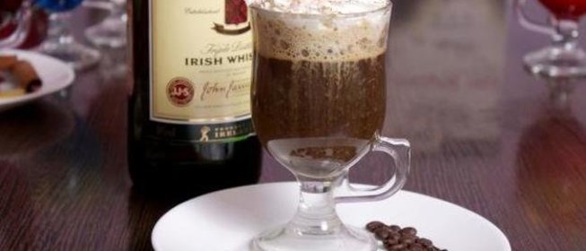 Холодный ирландский кофе