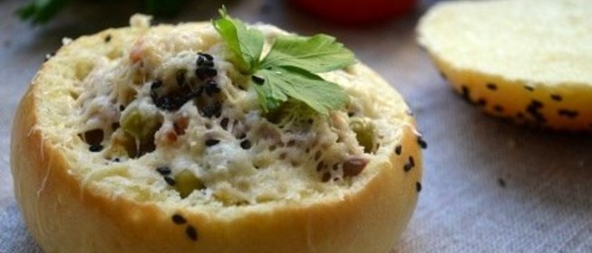 Съедобная тарелка с рагу