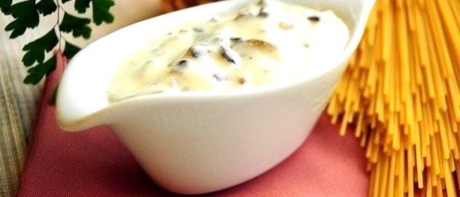 Грибной соус с хреном