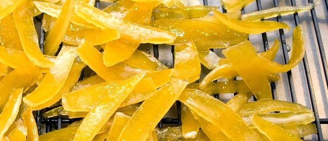 Цукаты из лимона