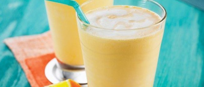 Апельсиновый коктейль смузи
