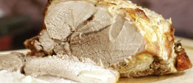 Быстро запеченная свинина