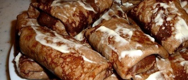 Блины из печени