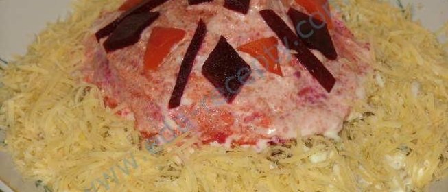 Салат вареная говядина с картофелем