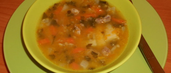 Плов из курицы с изюмом