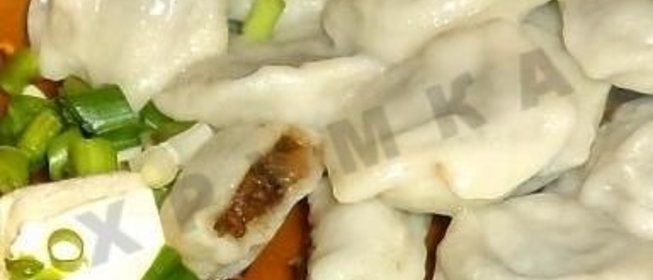 Вареники с грибами