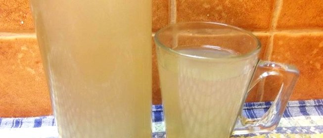 Медовый грушево-виноградный компот