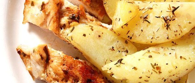 Жаркое из кролика с красным вином