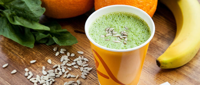 Смузи со шпинатом