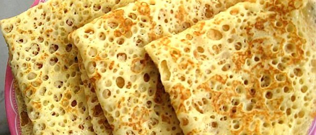 Блинчики кружевные