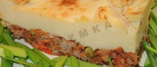 Ирландская картофельная запеканка с мясом