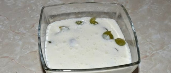 Фруктовый салат из киви и винограда