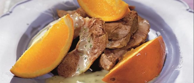 Свинина в яблочном соусе