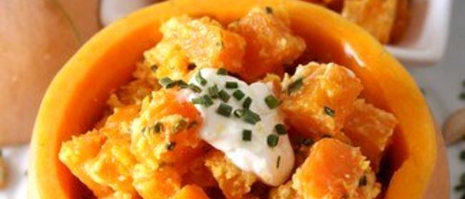 Тыква в молоке