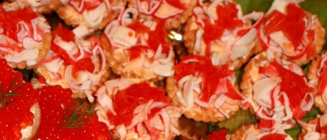 Новогодние канапе