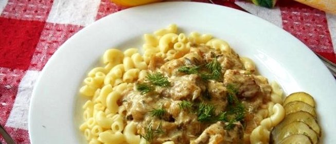 Свинина в пикантном соусе