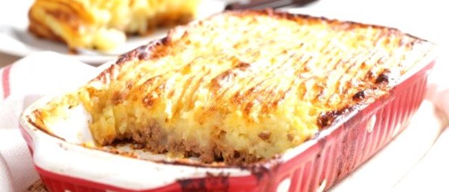 Картофельная запеканка с мясным фаршем