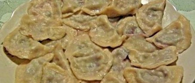 Вареники с пасленом