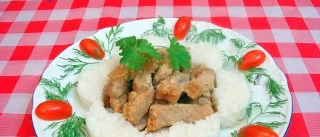 Свинина по восточным мотивам