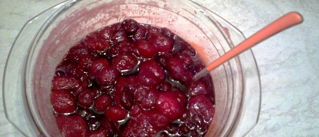 Клубнично-черешневое варенье