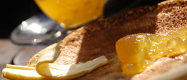 Утренние блинчики 1-2-3 и пряный апельсиновый джем