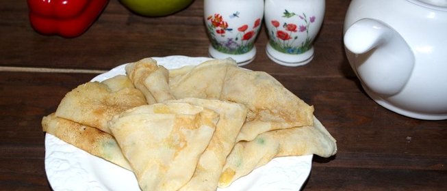 Блины с припеком