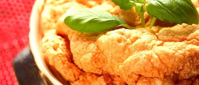 Омлетное суфле с сыром стилтон