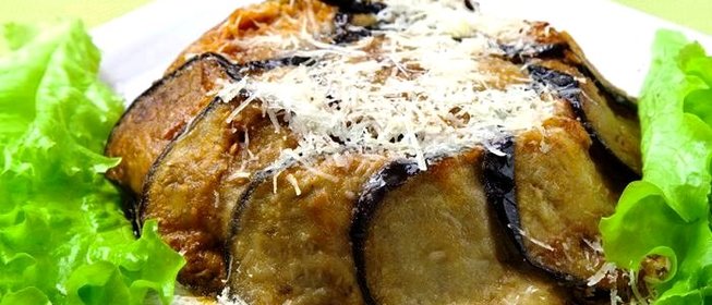 Запеканка из баклажанов