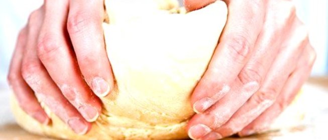 Тесто для пиццы с оливковым маслом