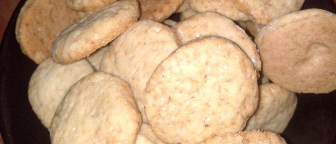 Простое песочное печенье