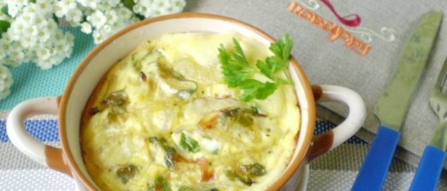 Рыбная запеканка из минтая