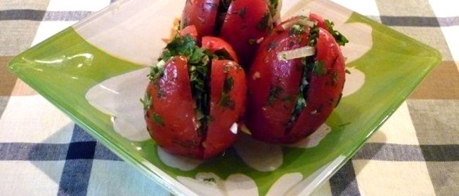 Помидоры быстрозасоленные