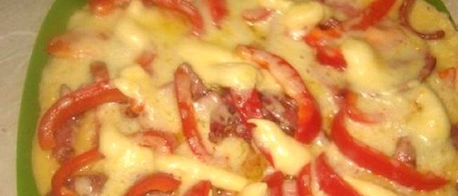 Пицца на скорую руку